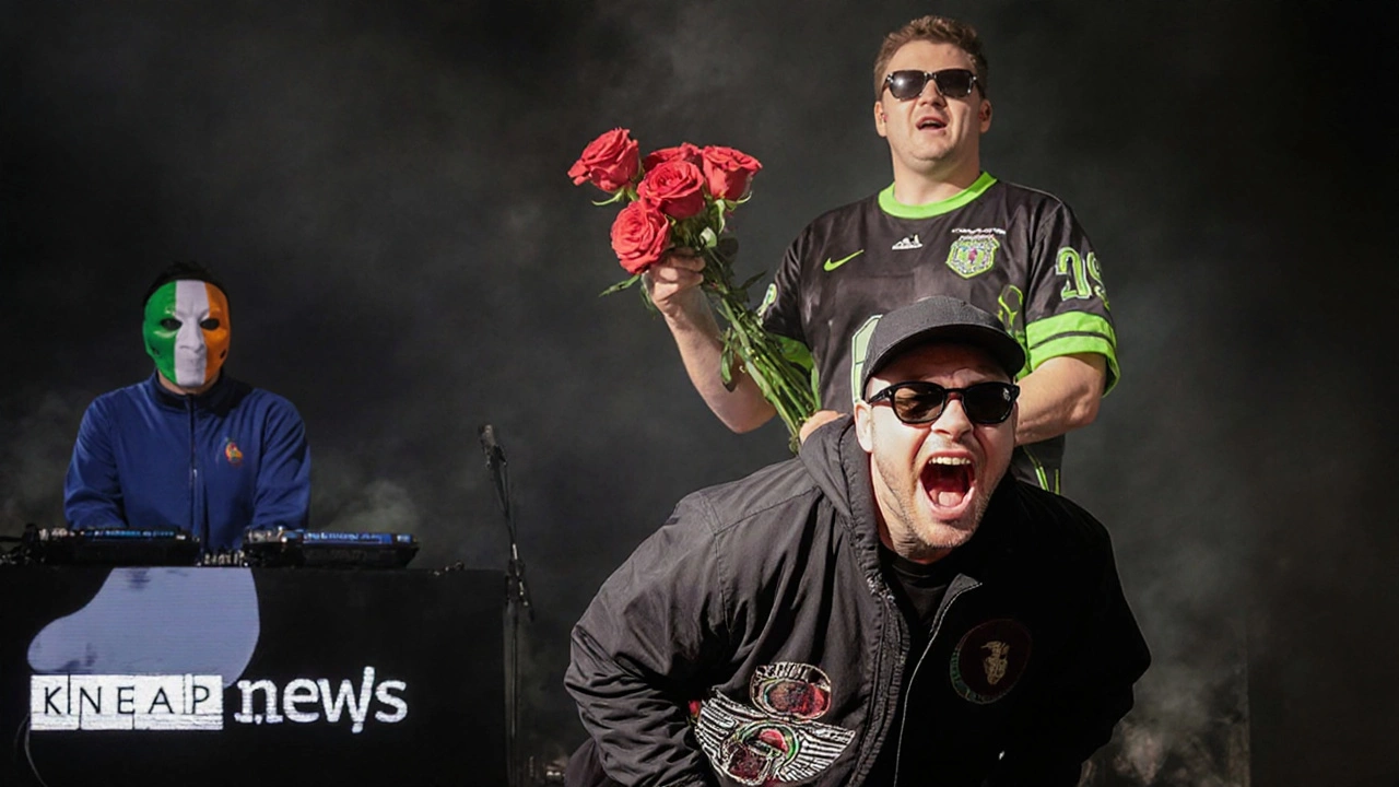 Irish‑language rap group Kneecap has terrorism charges dropped