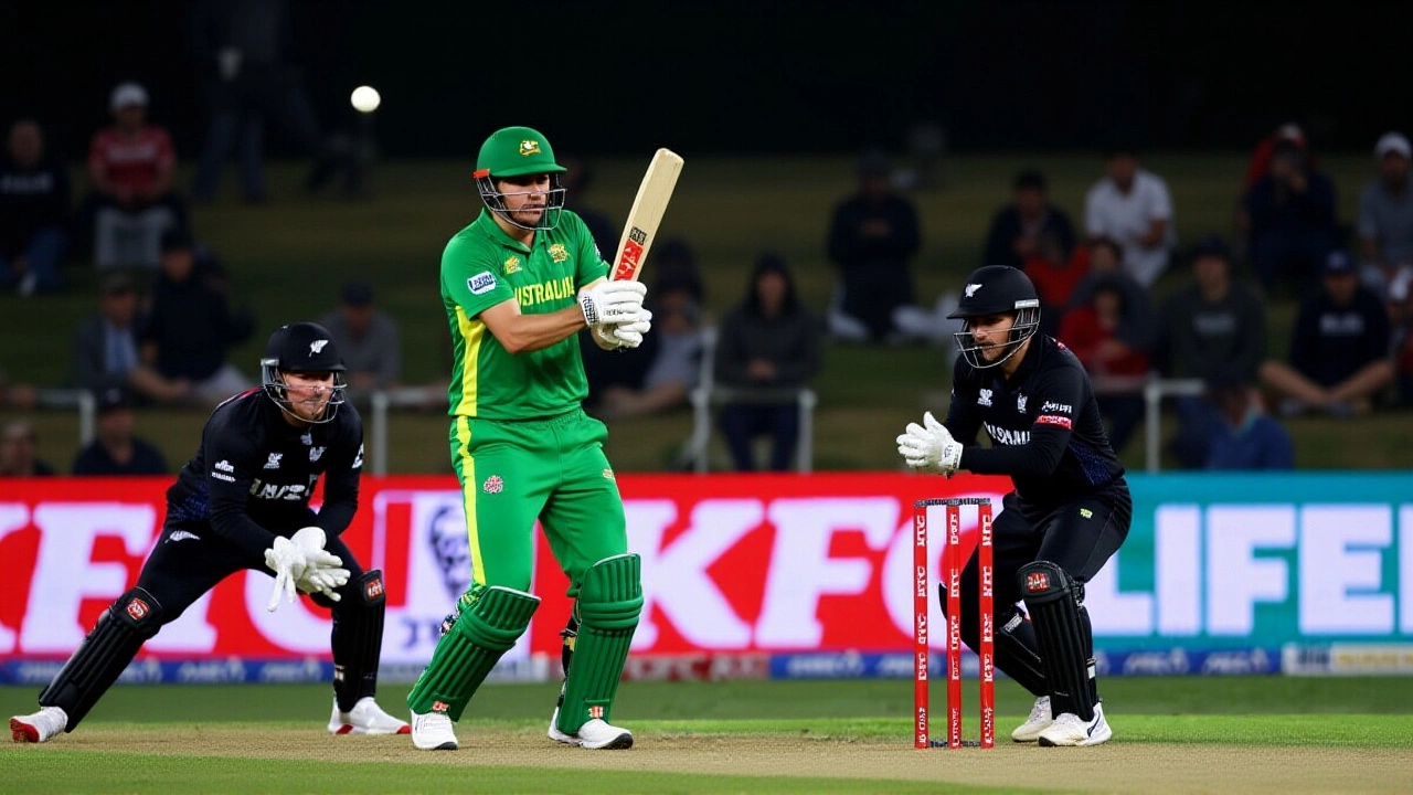 Australia Beats New Zealand in Thrilling 2nd T20I at Bay Oval